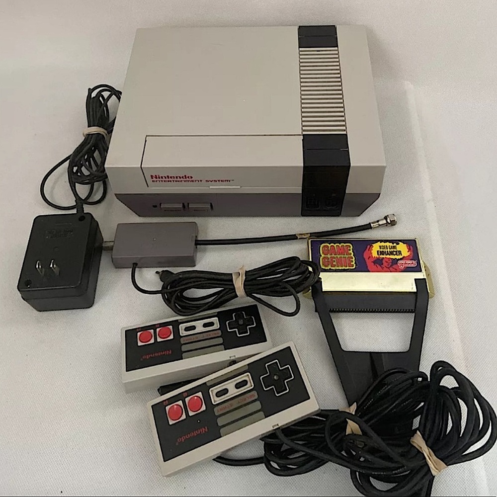 Original 1985 NES Nintendo Console With Games and Accessories All Included!
